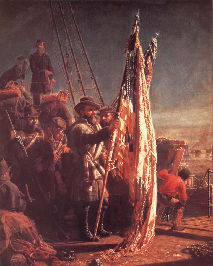 Thomas Waterman Wood The Return of the Flags 1865